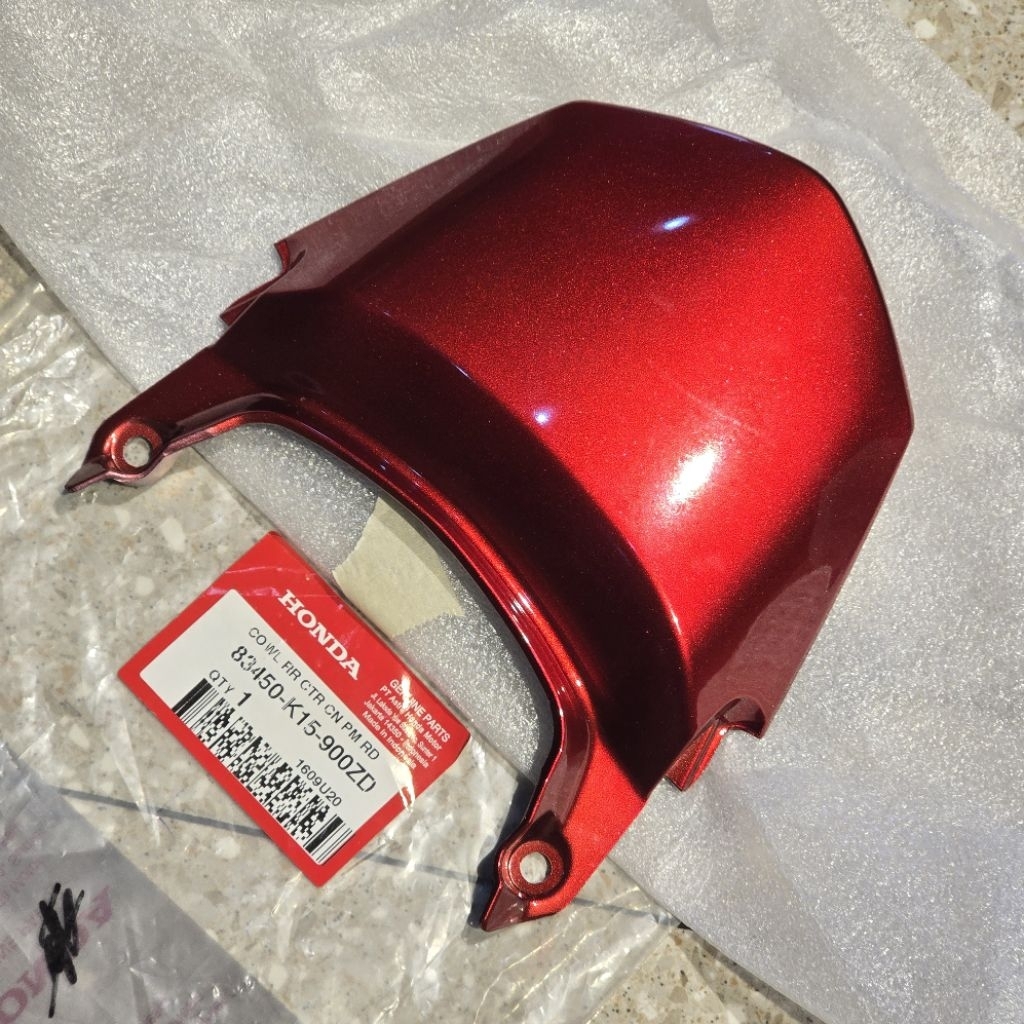 COVER TAIL PET SAMBUNGAN TENGAH BODY SAMPING BELAKANG CB 150 R STREETFIRE OLD LAMA ORIGINAL AHM 8345