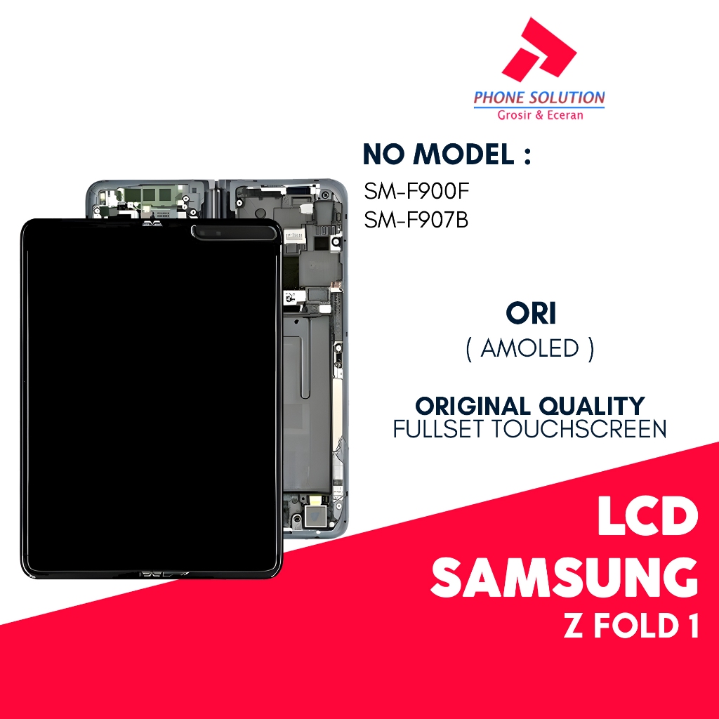 LCD Samsung Z Fold 1 - FingerPrint FullsetTouchscreen - Garansi