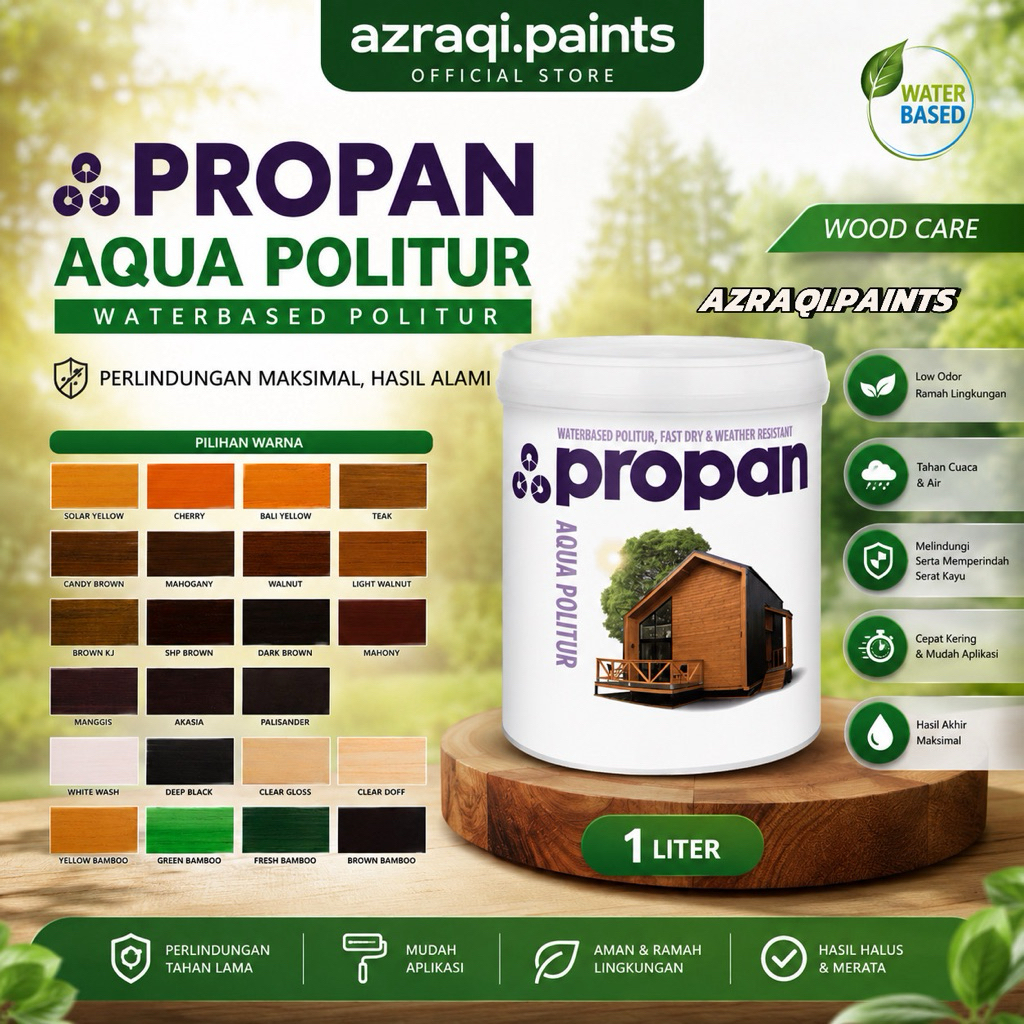 PROPAN ULTRAN AQUA POLITUR AQP-630 Politur Waterbased ( 1 LITER )