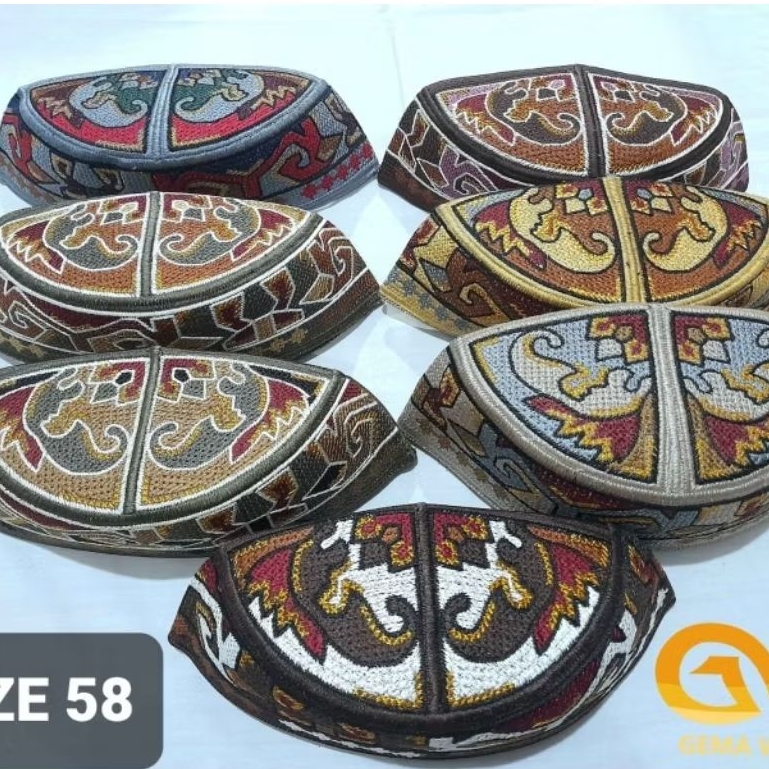 Peci Pakistan Laker | Peci Pakistan Dewasa | Peci Motif Pakistan | Peci Dewasa