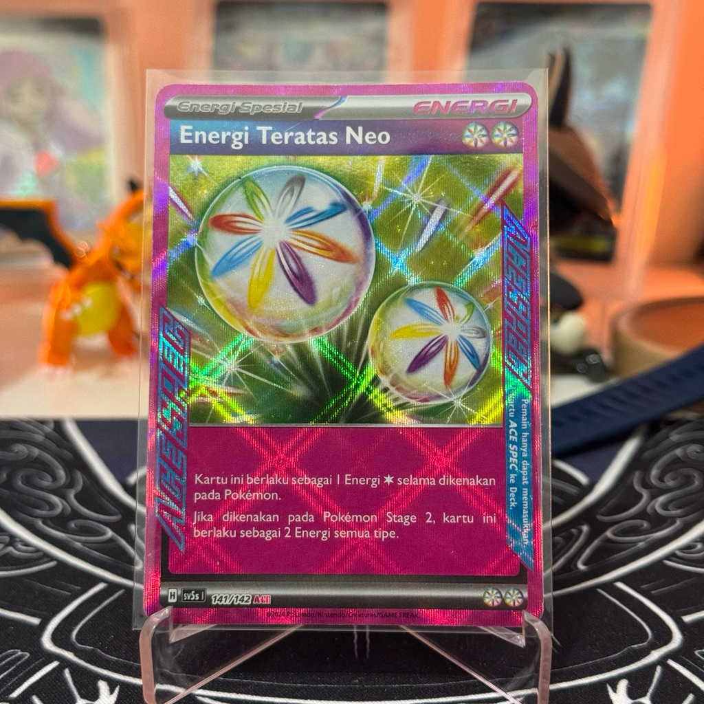 Energi Teratas Neo ACE SPEC 141/142 sv5s Paradoks Andalan | Pokemon TCG Indonesia