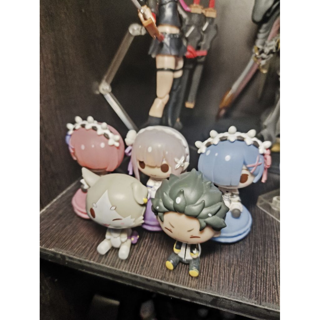 Figure Chokonokko Macharon Re-Zero set subaru team