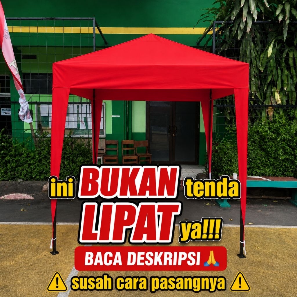 TENDA CAFE 2X2 TENDA STAND TENDA BAZAR