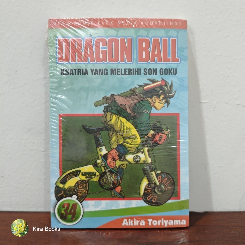 Komik Dragon Ball Original Vol 34 (segel)