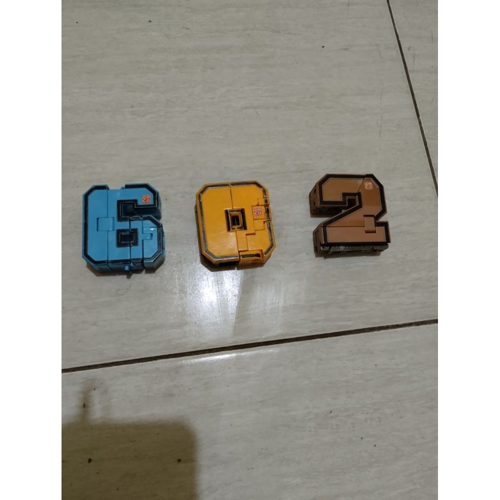 Robot Abjad Emco, Morpher. Kondisi Sesuai Di Foto