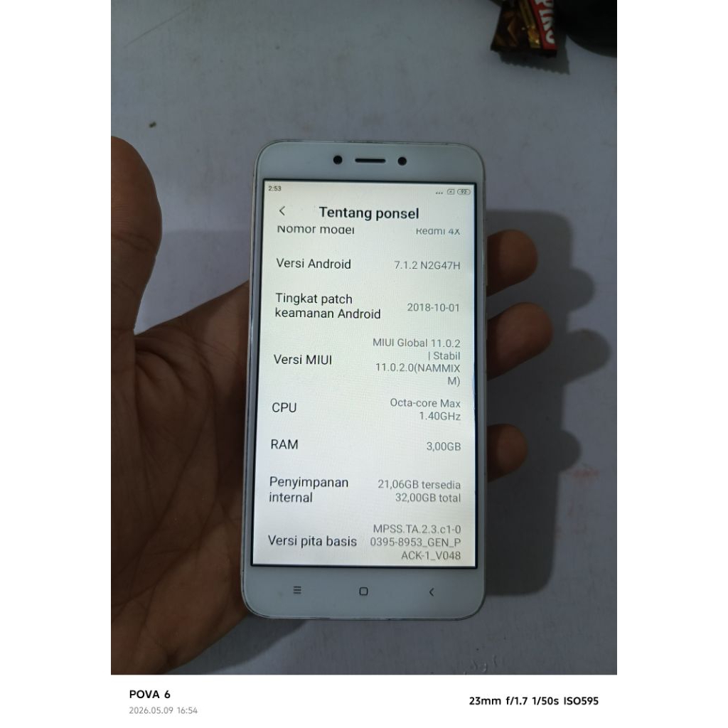 xiaomi redmi 4x ram 3/32