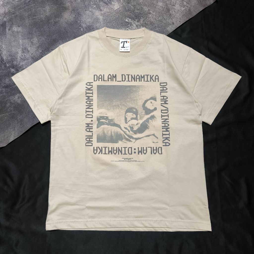 Perunggu Dalam Dinamika Cover Tshirt Brown | Perunggu Merch Cotton Tshirt 20s