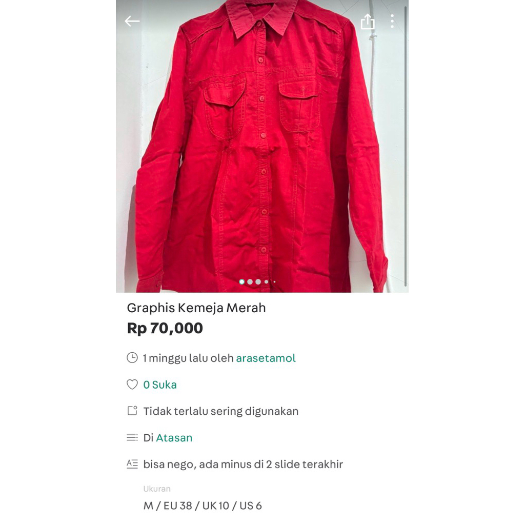 Graphis Kemeja Merah