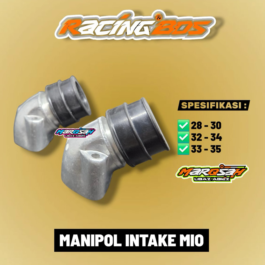 MANIPOL MIO MANIPOL INTAKE MIO RACING BOS ORGINAL 28 30 32 34 33 35