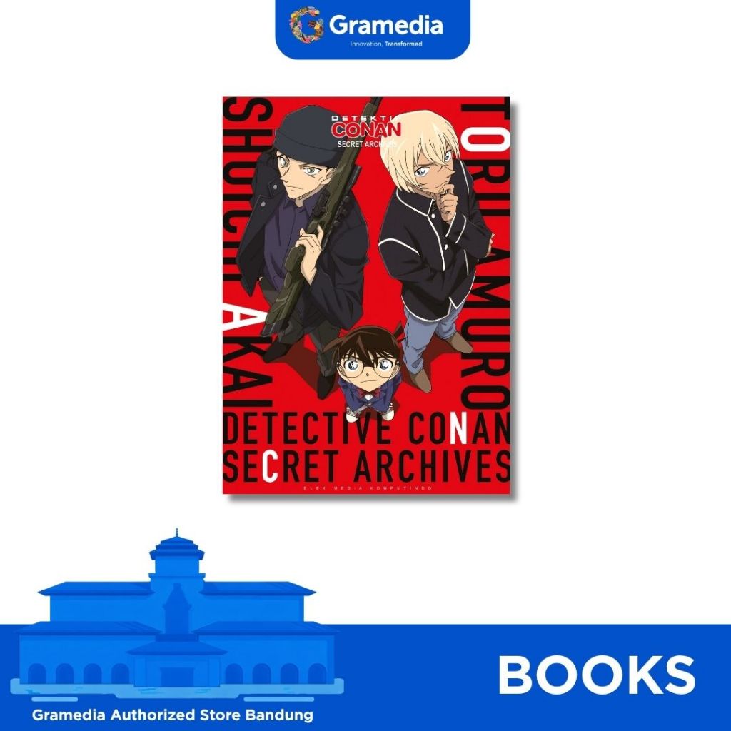 Gramedia Bandung - Detektif Conan Secret Archives 02 Shuichi Akai & Toru Amuro