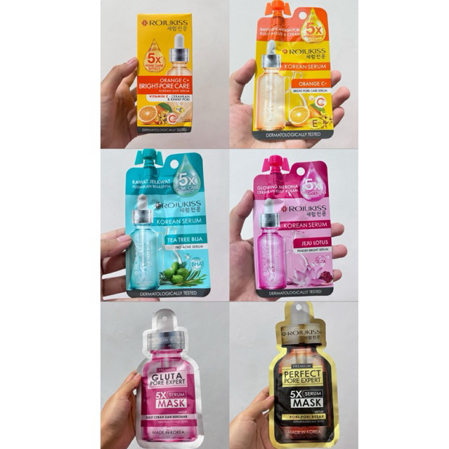 ROJUKISS | Serum dan Sheet Mask