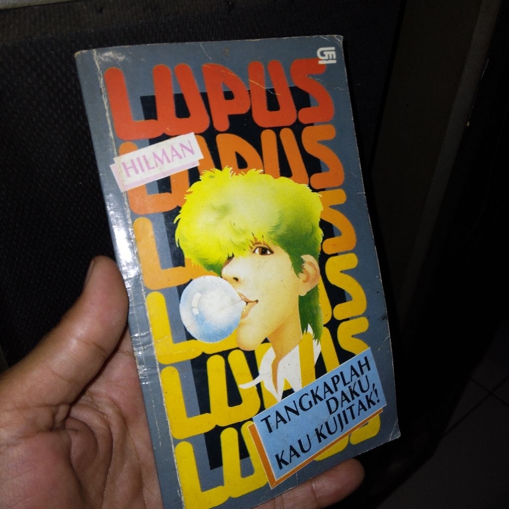 Novel Lupus Tangkaplah Daku Kau Kujitak