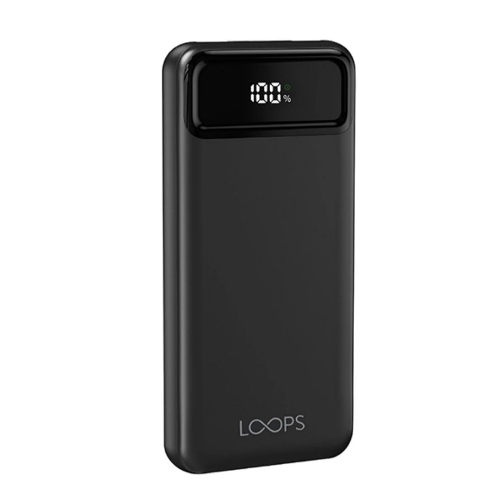 [BARU] LOOPS Powerbank Lumi 10000mAh LP05 - Output daya hingga 22.5W - 2 x USB-A & 1 x USB-C - Origi