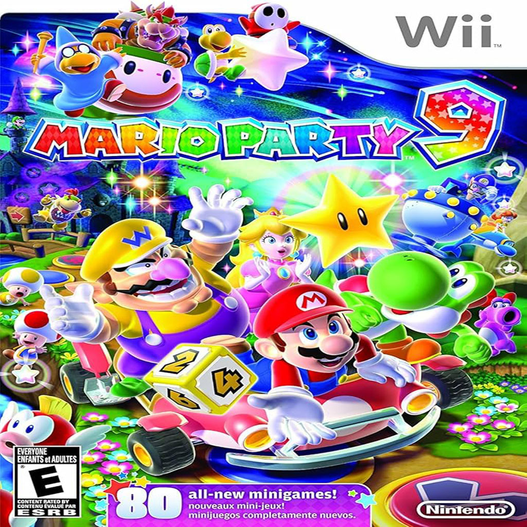 Kaset Nintendo Wii Mario Party 9