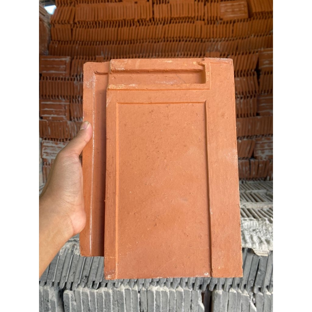 (Terlaris) Genteng Flat Minimalis Tanah liat