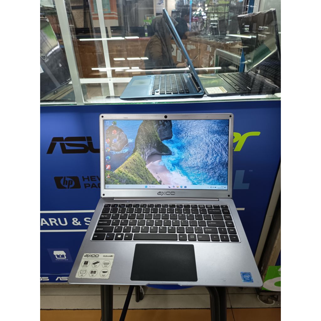 Laptop Axioo mybook 14e Intel prosesor N4020 Ram 8 SSD 256GB