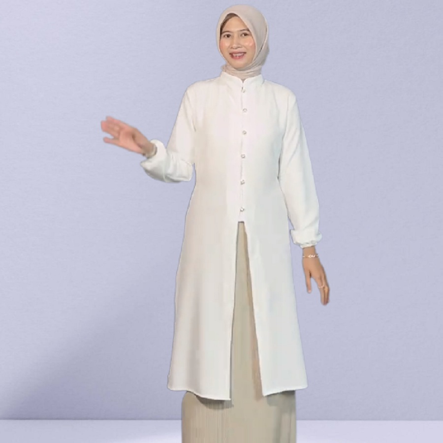 Tunik Terbaru Cantik dan Elegan - Baju Atasan Tunik Wanita Kekinian