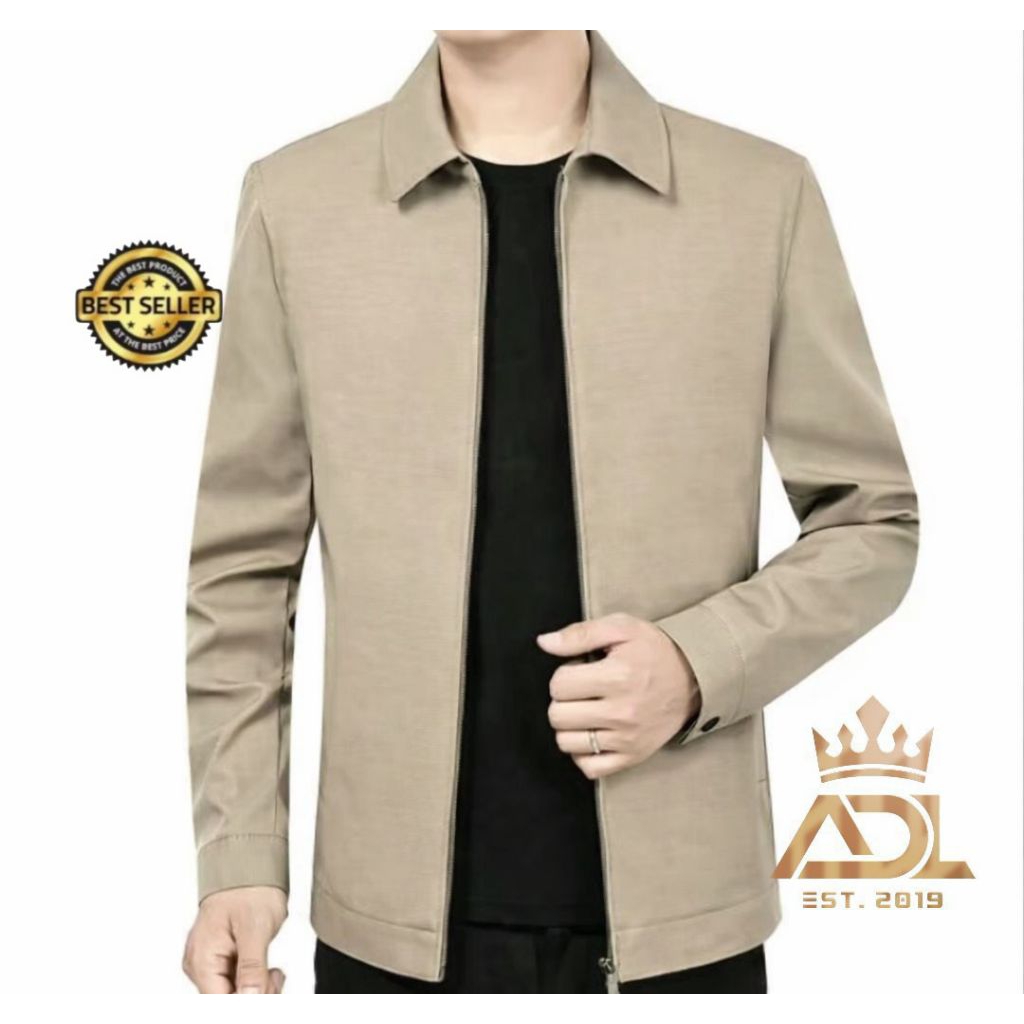 JAKET pria  semi jas  formal  lengan panjang pria saiz jumbo