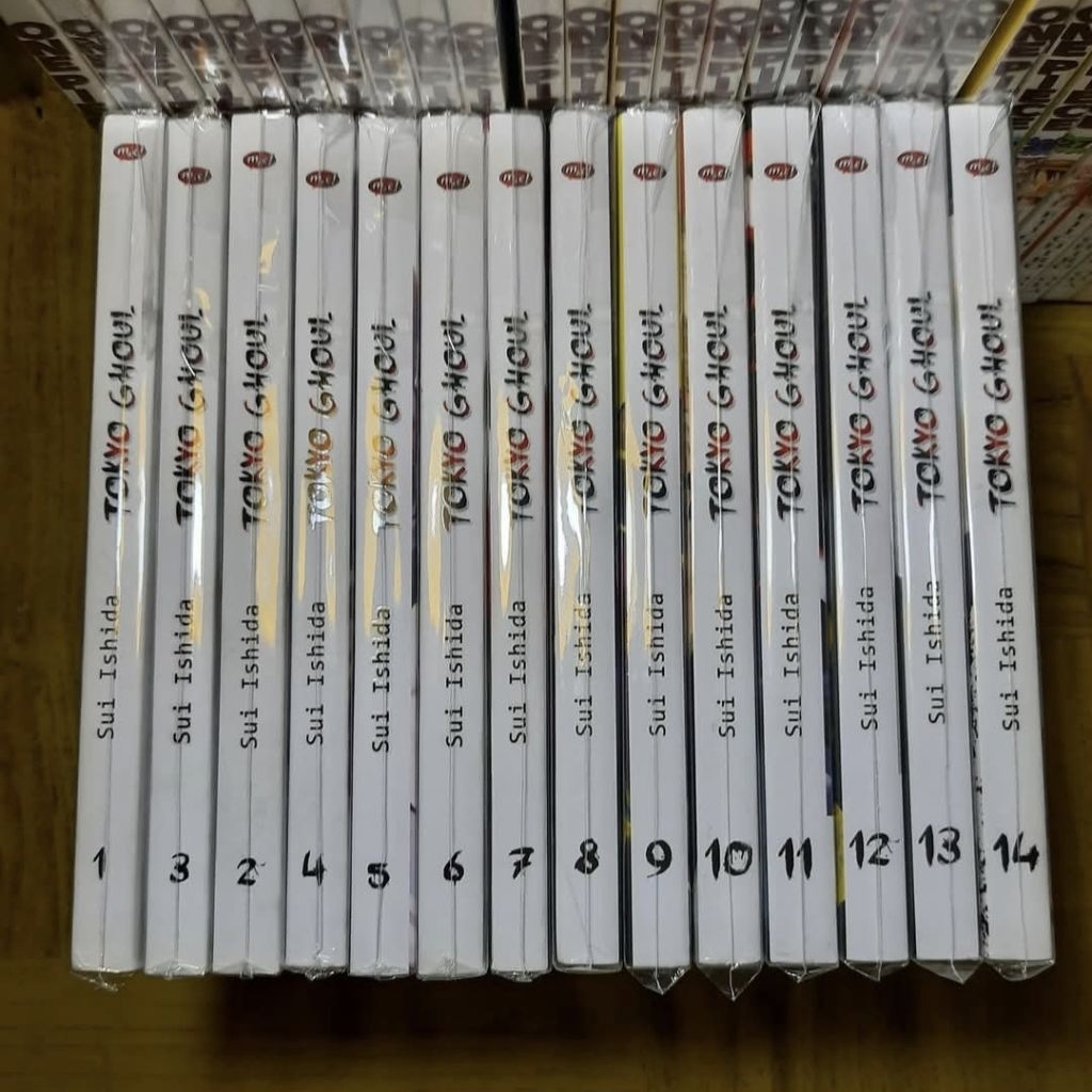 komik tokyo ghoul 1-14 tamat preloved
