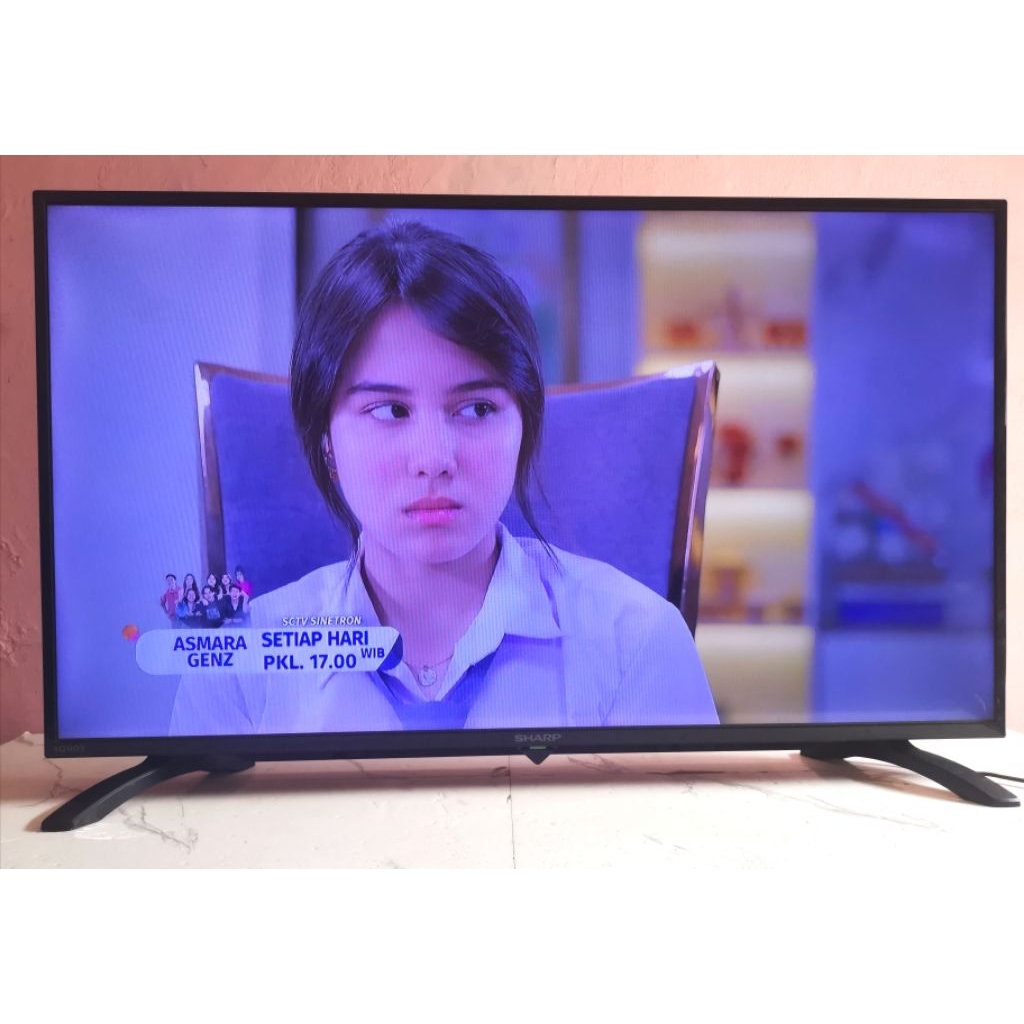Sharp Led 32 Inch Analog TV (Inc. Packing Kayu)