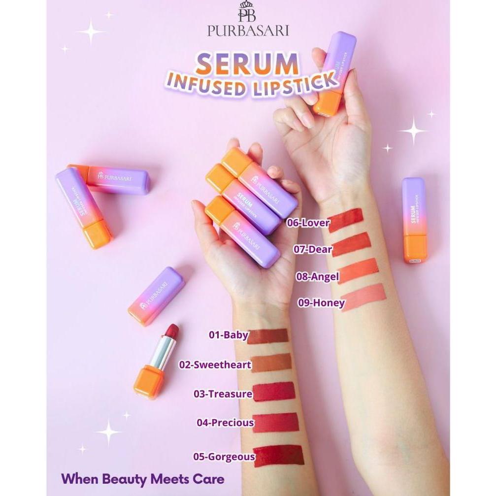 PURBASARI-PURBASARI SERUM INFUSED LIPSTICK-PURBASARI LIPSTICK