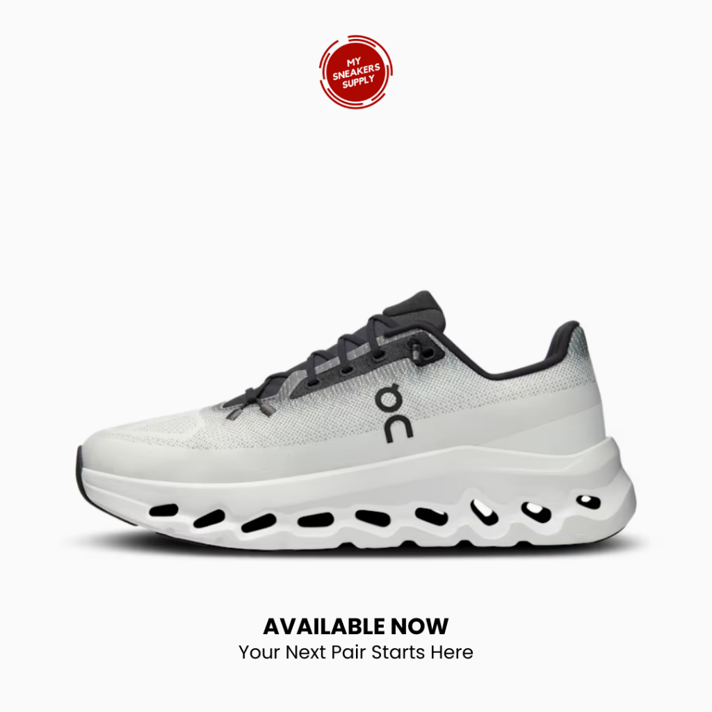 Sepatu Sneakers On Running Cloudtilt Black Ivory - [3ME10101430] [BARU]