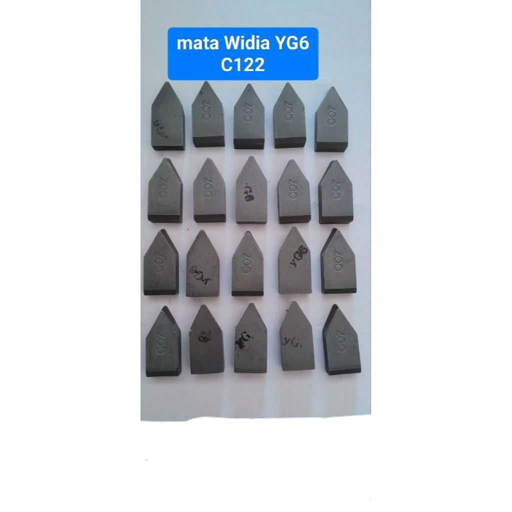 mata bubut Widia YG6 C122,mata bor sumur