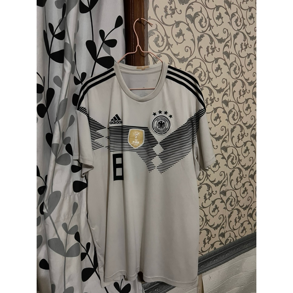 Jersey Jerman 2018 size XXL Nameset Kroos Remake