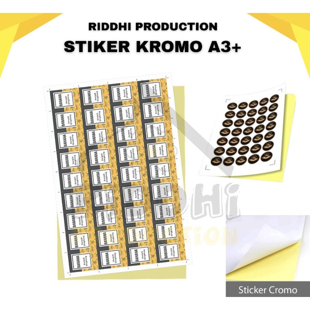STIKER KROMO | STICKER KROMO | STICKER CROMO TANPA CUTTING
