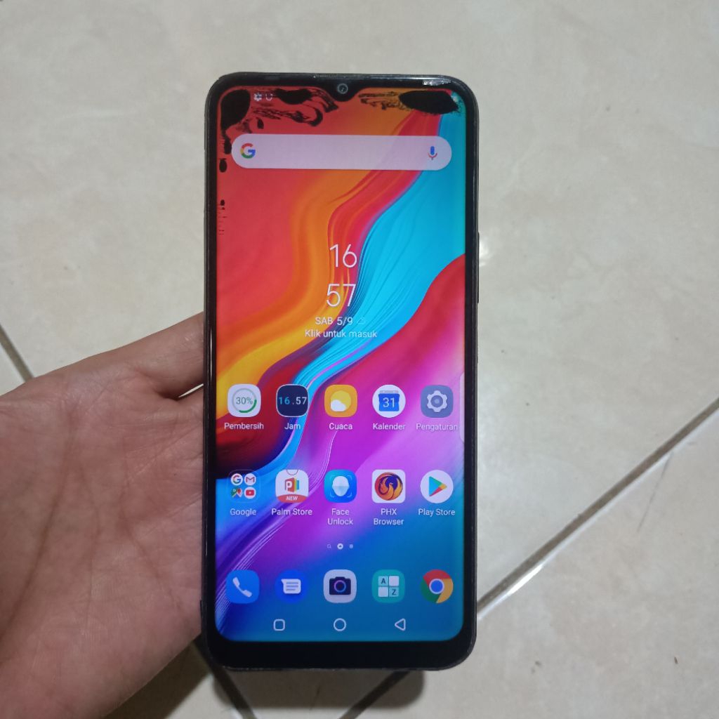 Infinix hot 8 minus lcd
