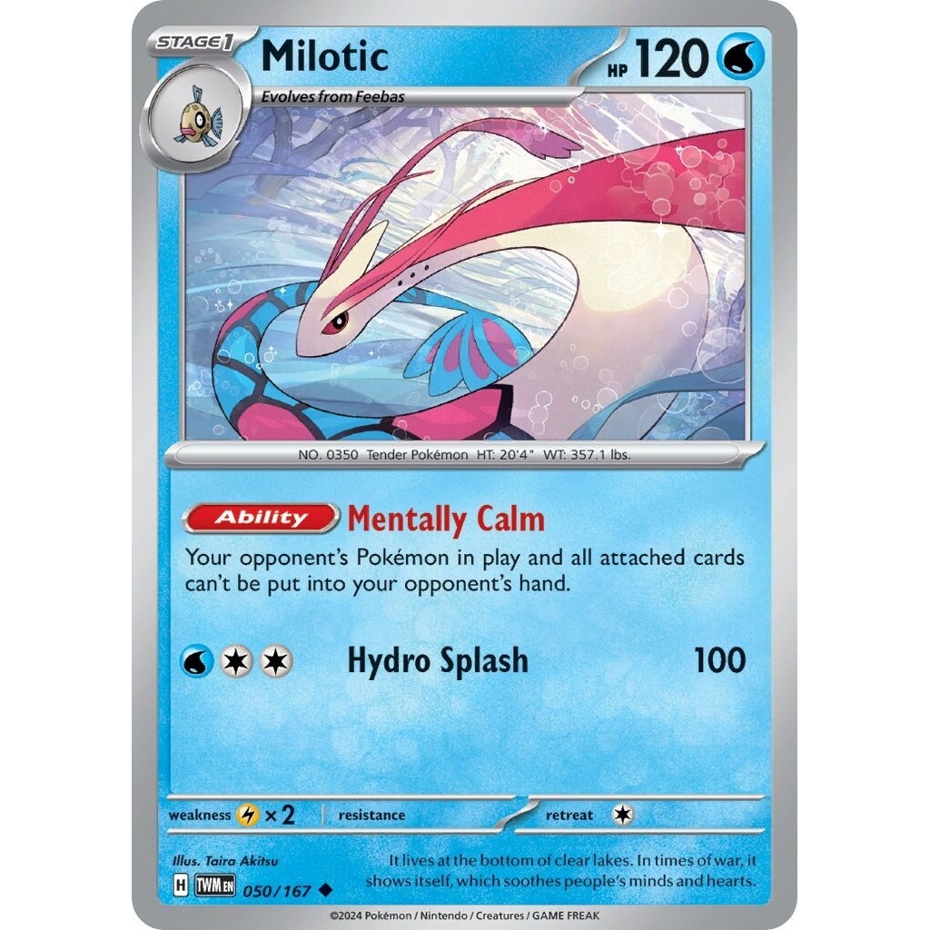 Tcg Pokemon Milotic TWM Eng