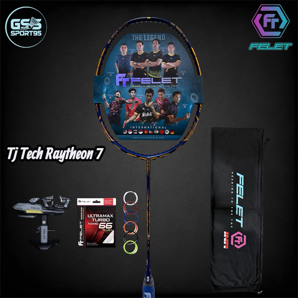RAKET BADMINTON FELET TJ TECH RAYTHEON 7