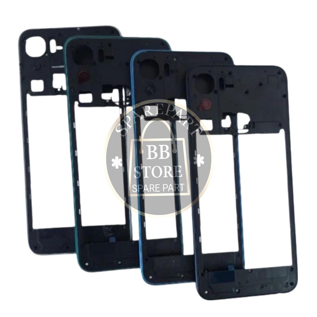 MIDDLE FRAME - TULANG TENGAH BEZEL INFINIX HOT 12 PRO X668 BEZZEL - RANGKA CASING