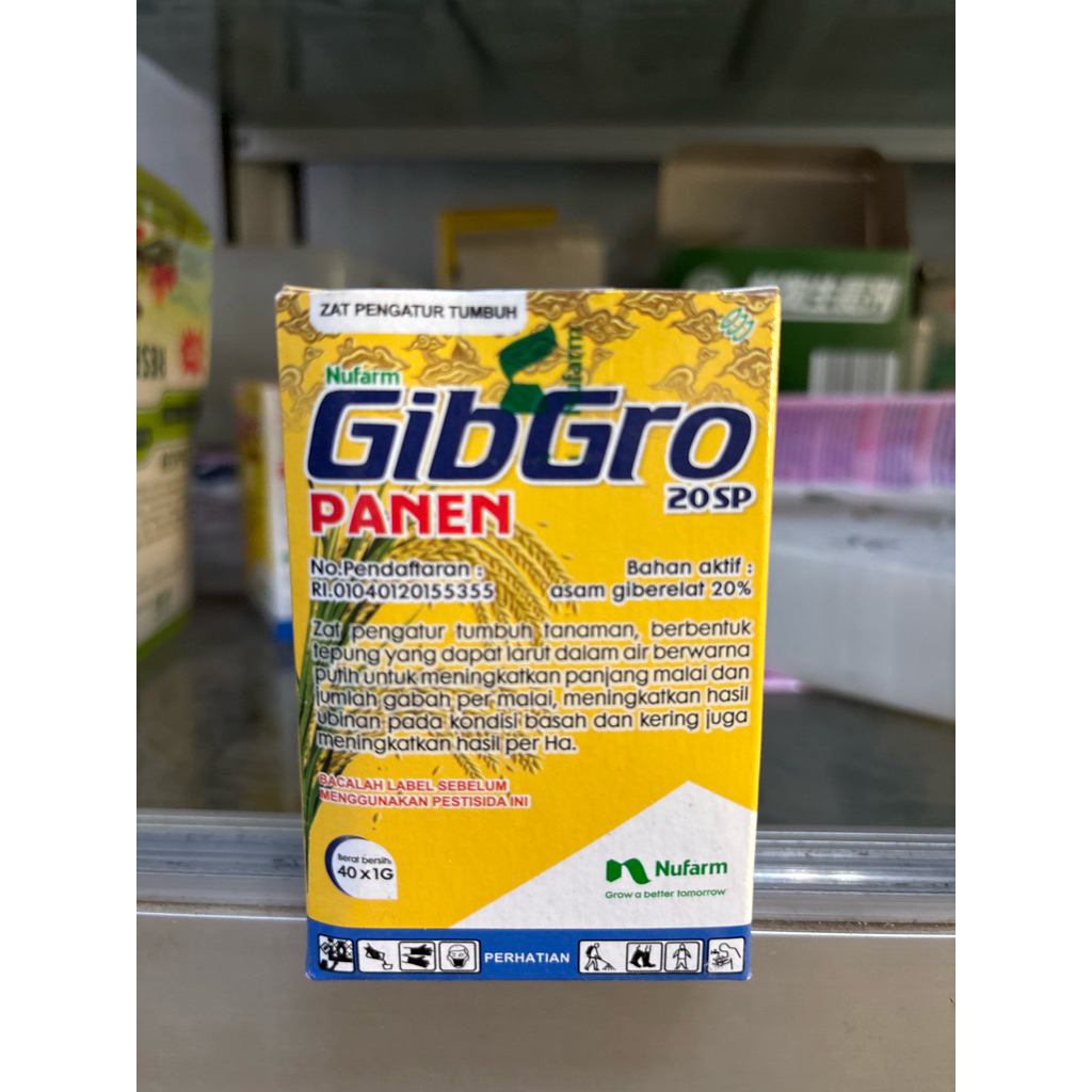 Gibgro Panen 20 SP ZPT Asam Giberelat 20% untuk Padi