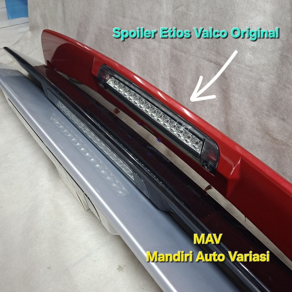 Spoiler Etios Valco Original Spoiler Etios Original