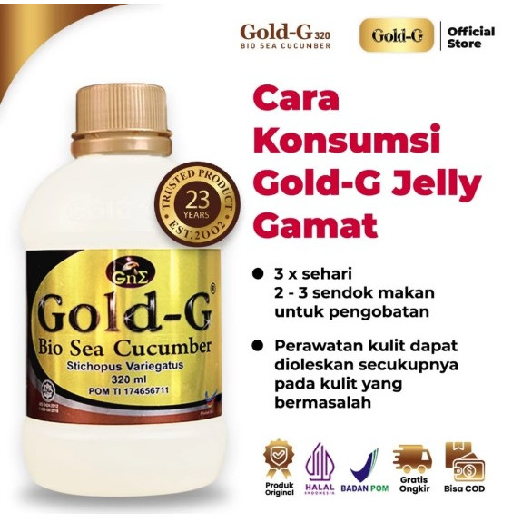Jelly Gamat Herbal Premium Gold G Original