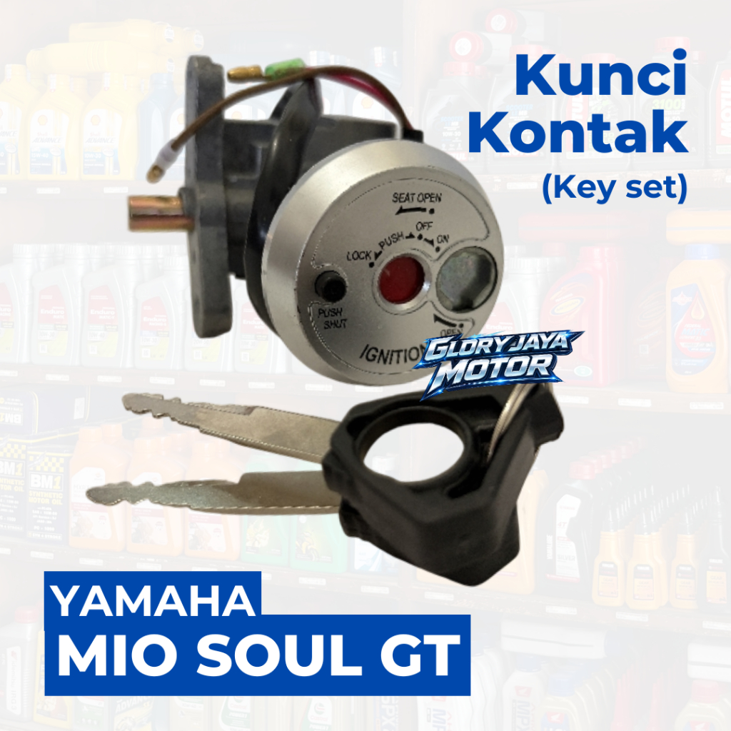 KUNCI KONTAK SET YAMAHA MIO SOUL GT 115/ MIO J/ MIO GT RUMAH KUNCI ANAK KUNCI KUNCI JOK KUNCI TANGKI