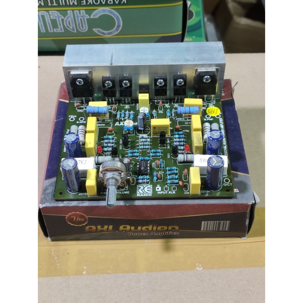 Kit driver power amplifier axl audion ( 833 )
