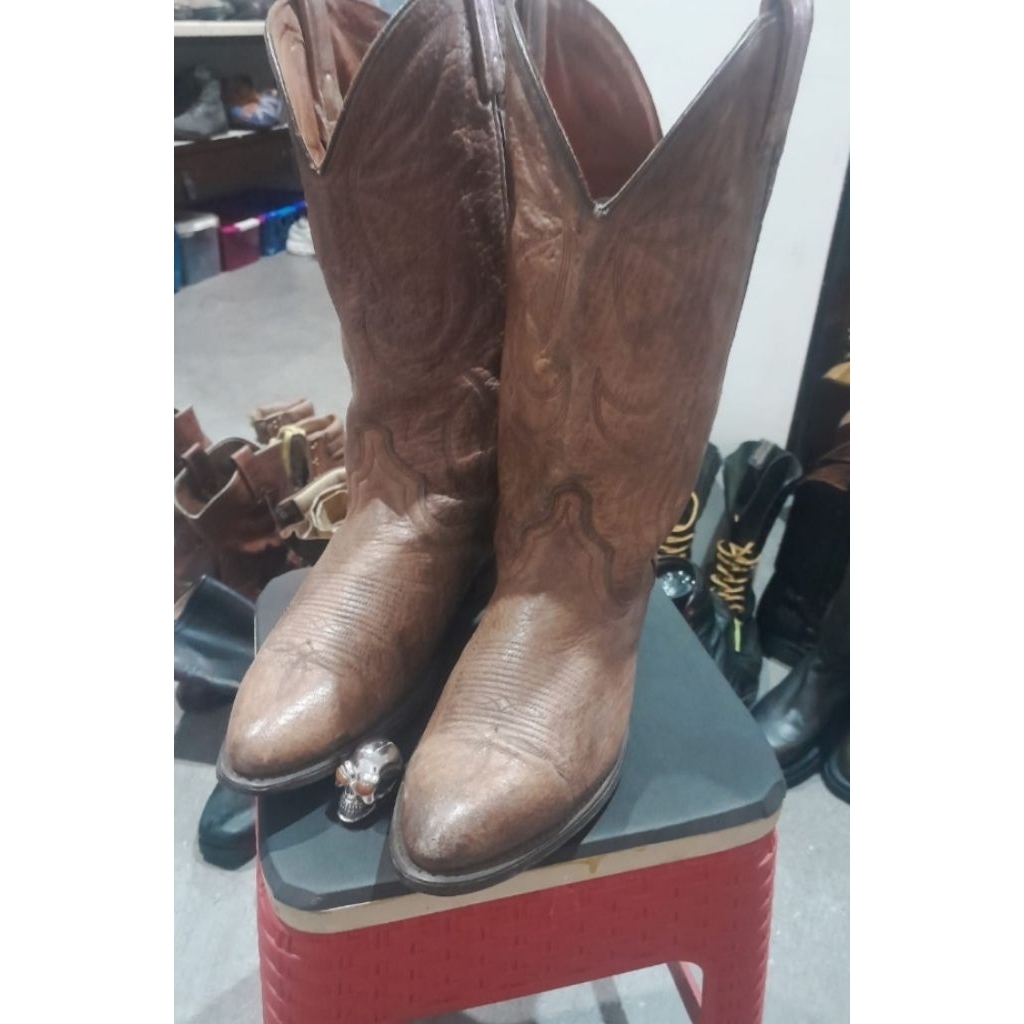 Cowboy Boots warna coklat