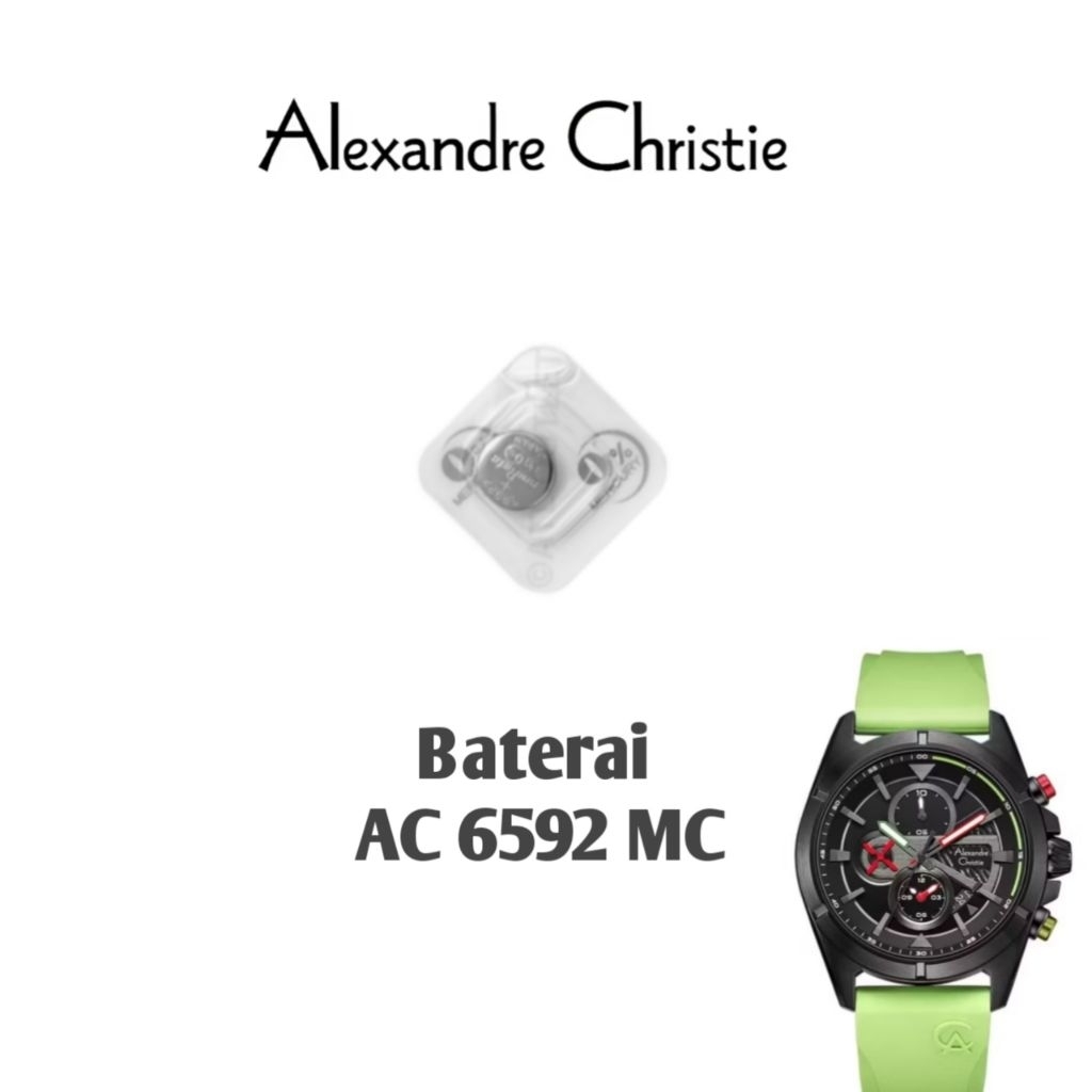 Baterai Original  untuk Jam Tangan Alexandre Christie Type AC 6592 MC All Series