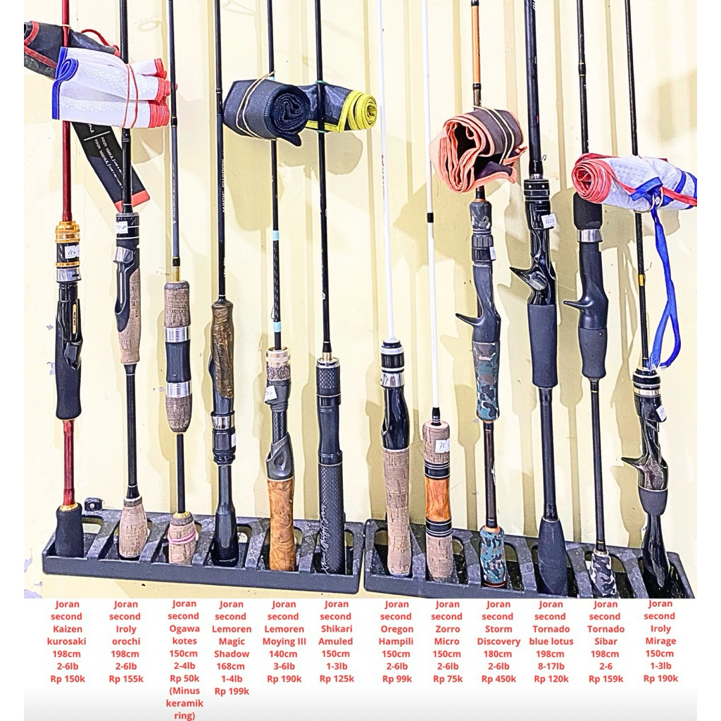 Joran Second Seken Baitcasting Spinning Daido kenzi zorro Seasir seahunter Orca Seahawks Oncak Kastk