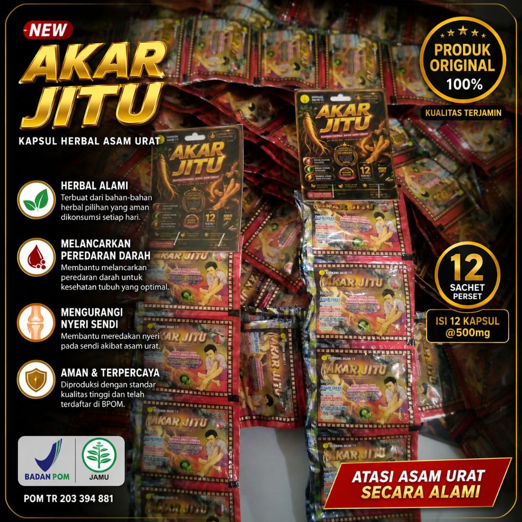 New akar jitu asam urat original 12shset