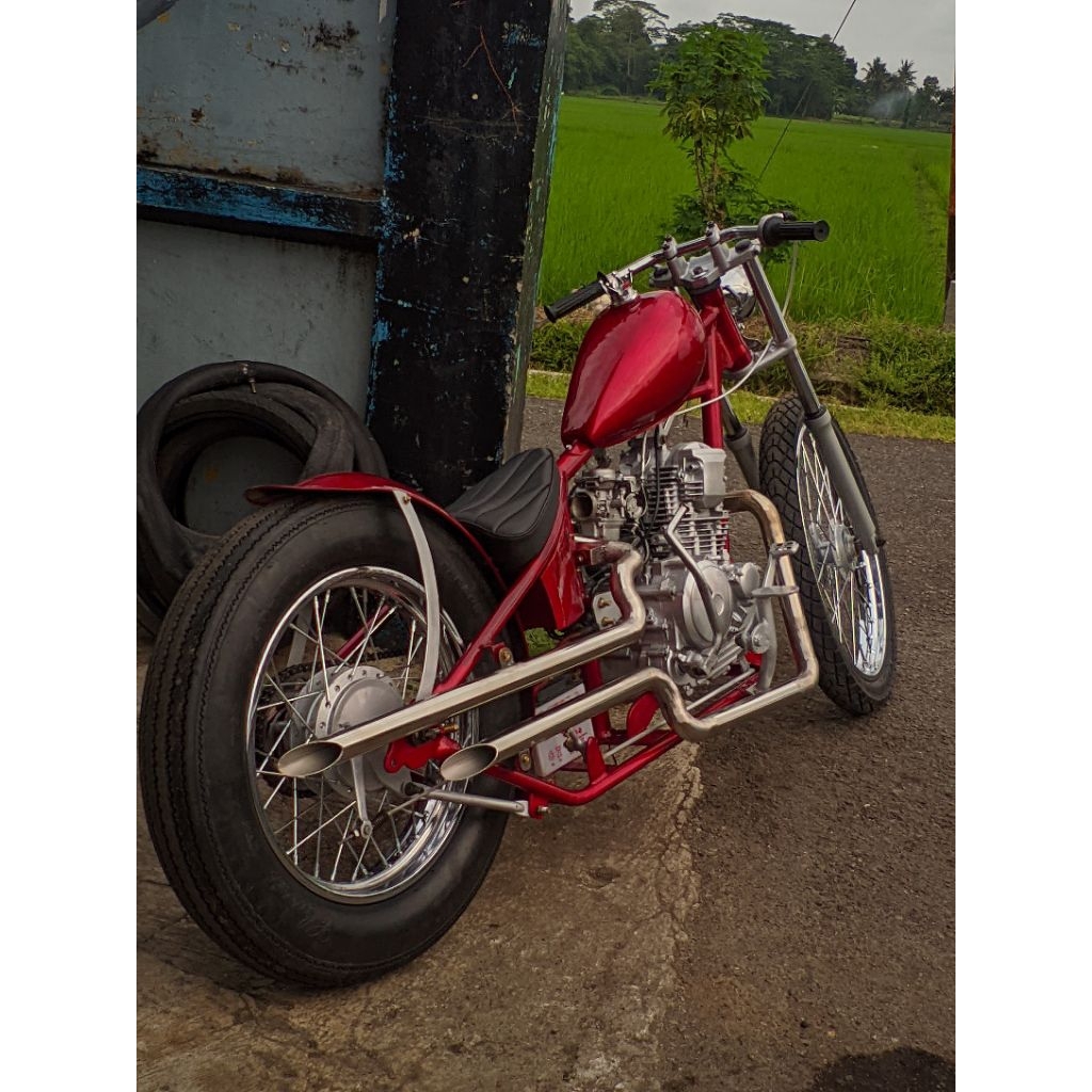motor coustem coper,mesin scorpio 225cc