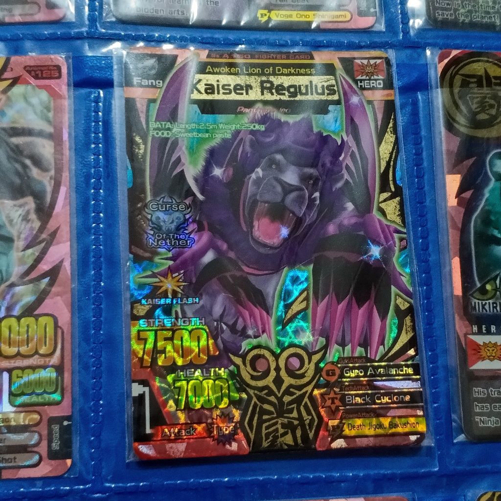 kartu animal kaiser kaiser regulus ultra rare original