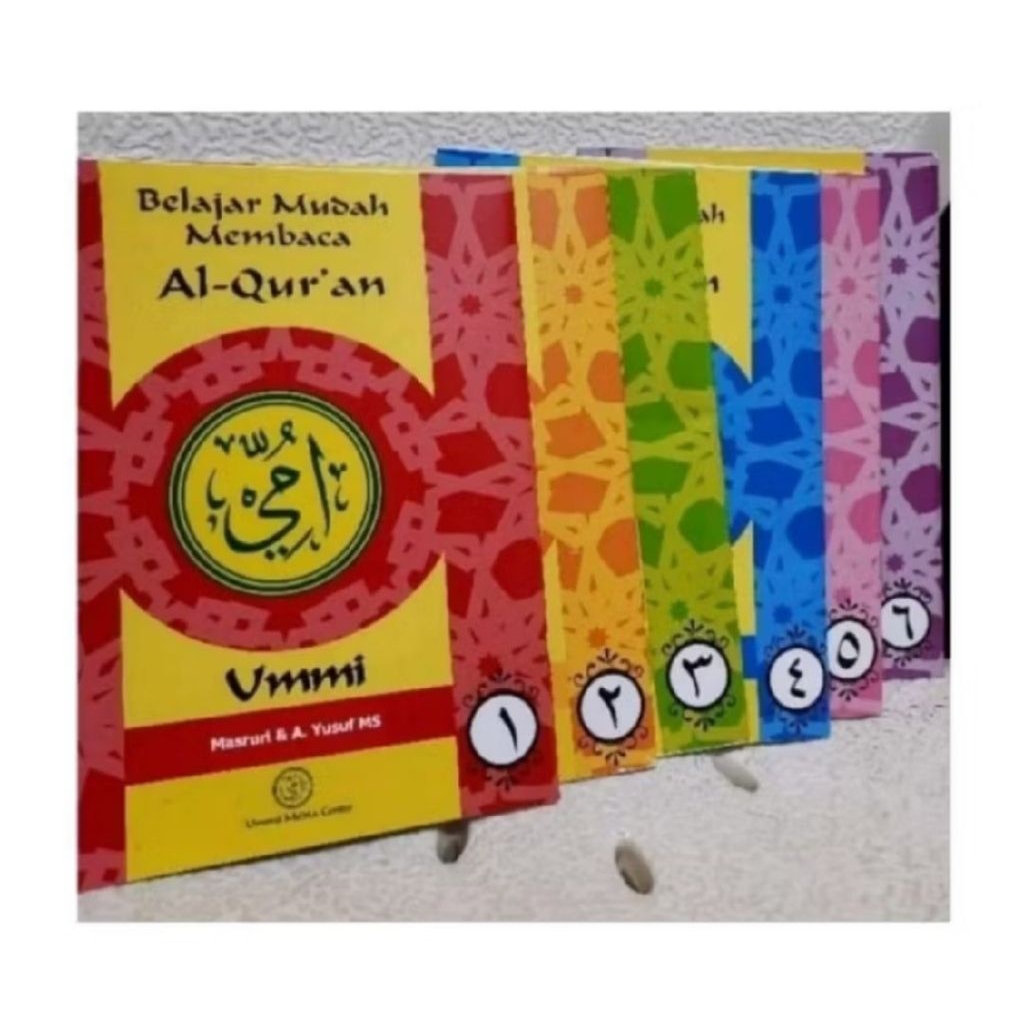 BELAJAR MEMBACA ALQURAN JILID 1-6 METODE UMMI (6 buku)