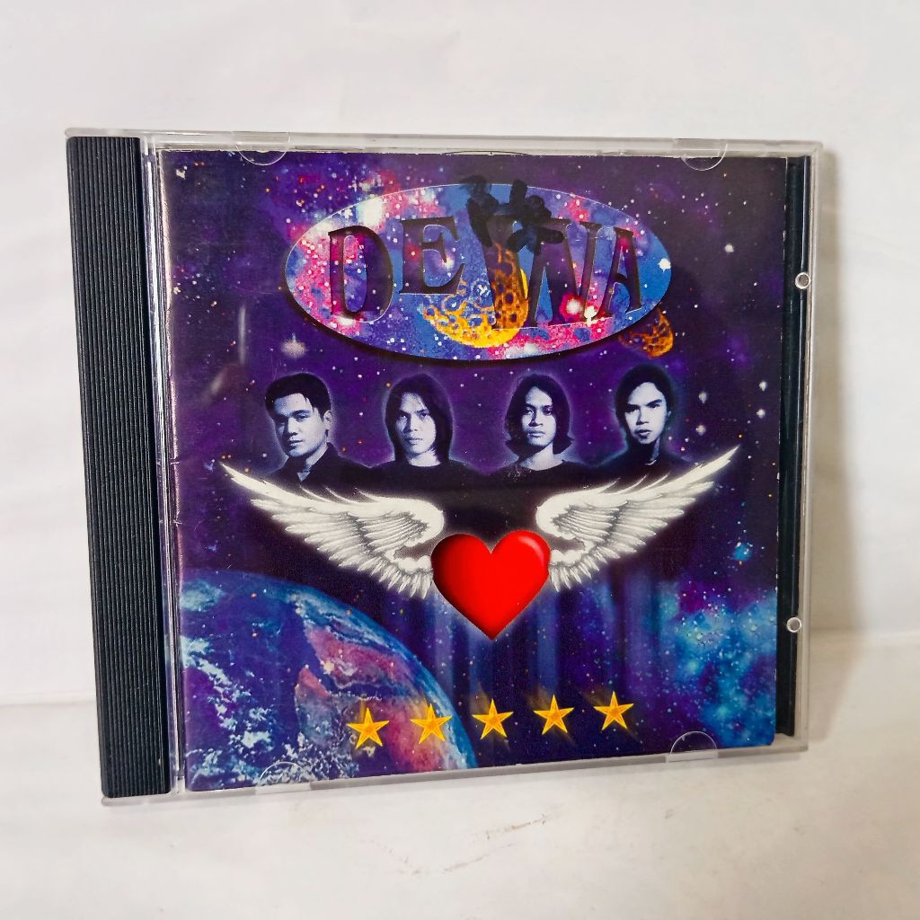 (Tanpa Cover Belakang) CD Dewa - Bintang Lima / Bintang 5