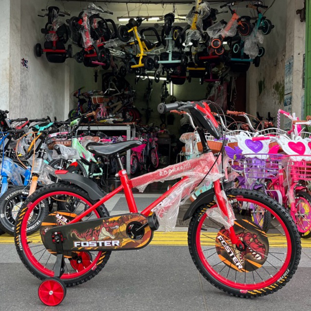 Sepeda Anak BMX 18 Inch Foster 5506-8 (Musik+Lampu) Ban Pompa