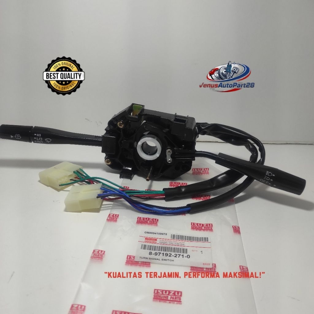 Switch Comb Saklar Sein Turn Signal Lampu Sen MobilIsuzu Panther 2.3 Oem