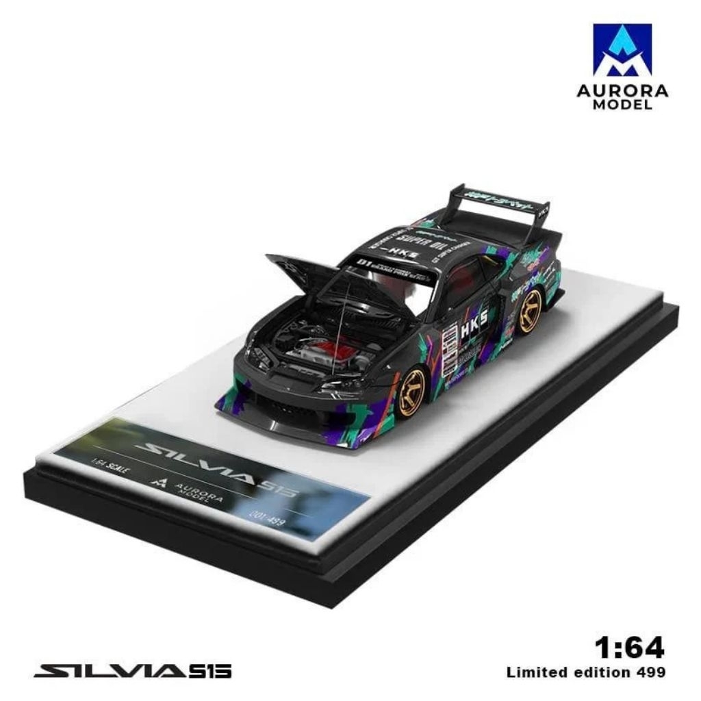 Aurora Model Nissan Silvia S15 HKS