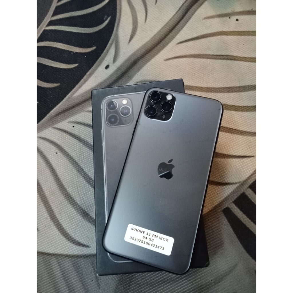 iPhone 11promax 64 ibox resmi second